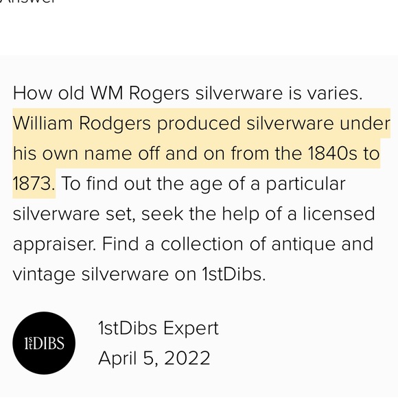 Rogers 1881 Silver Serving Set - Picture 7 of 7